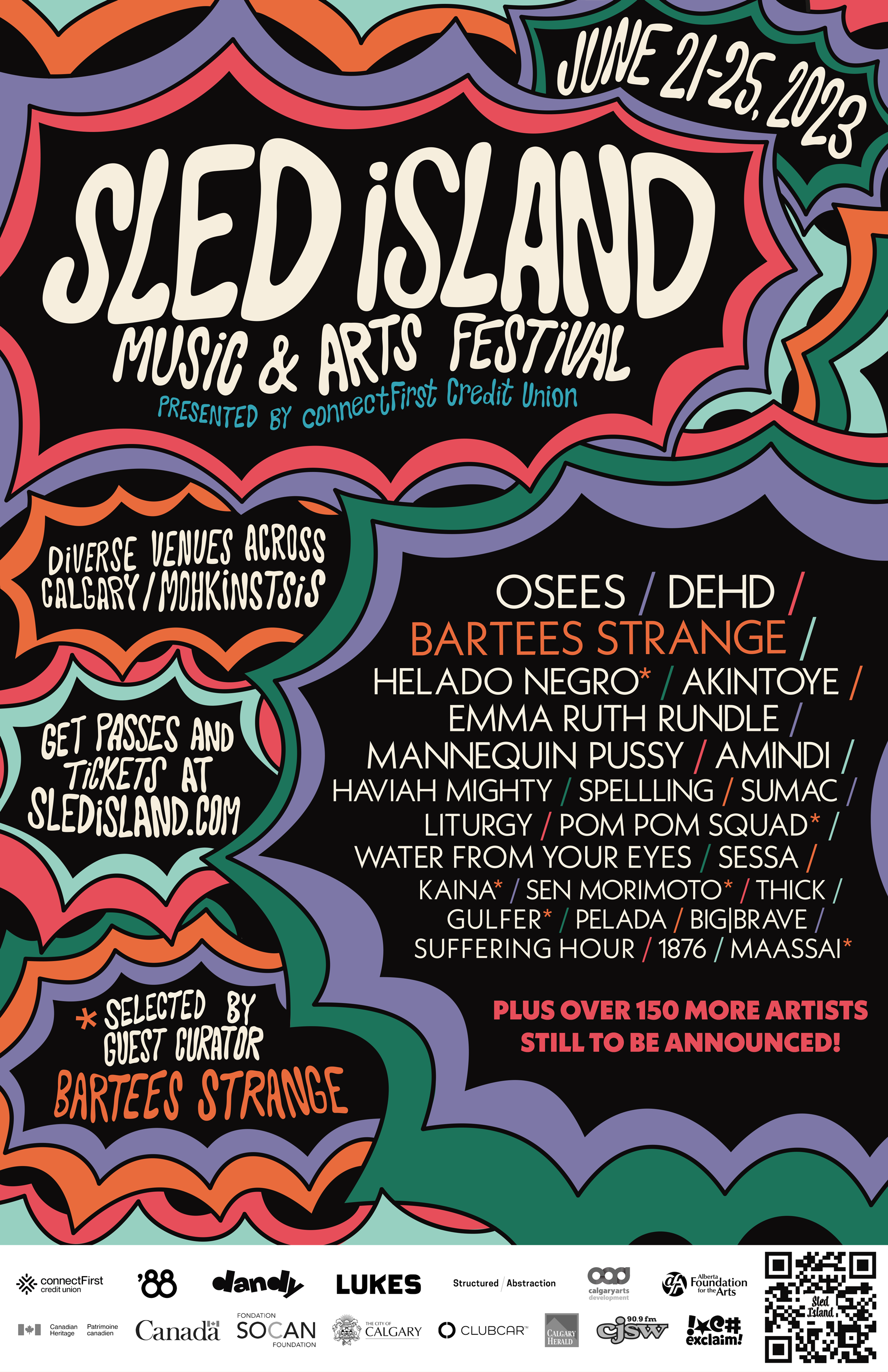 Sled Island 2023 First Wave Lineup Announced Sled Island
